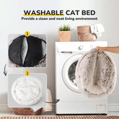 CATISM Nid-chat intérieur privé pour repos paisible.