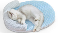 CATISM Tapis refroidissant – surface texturée apaise la chaleur du chat.