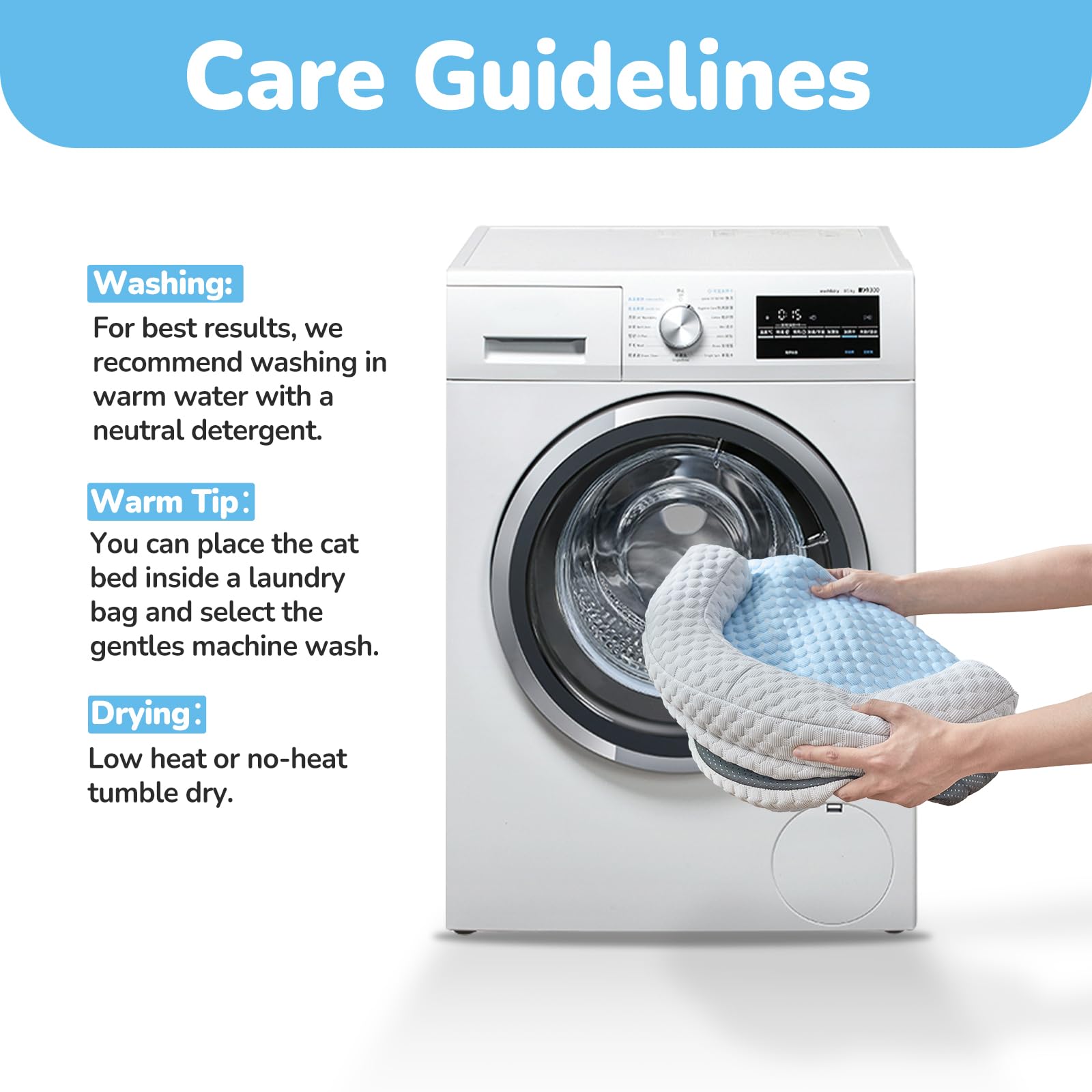 CATISM Tapis refroidissant – taille idéale pour chaton ou petit chat.
