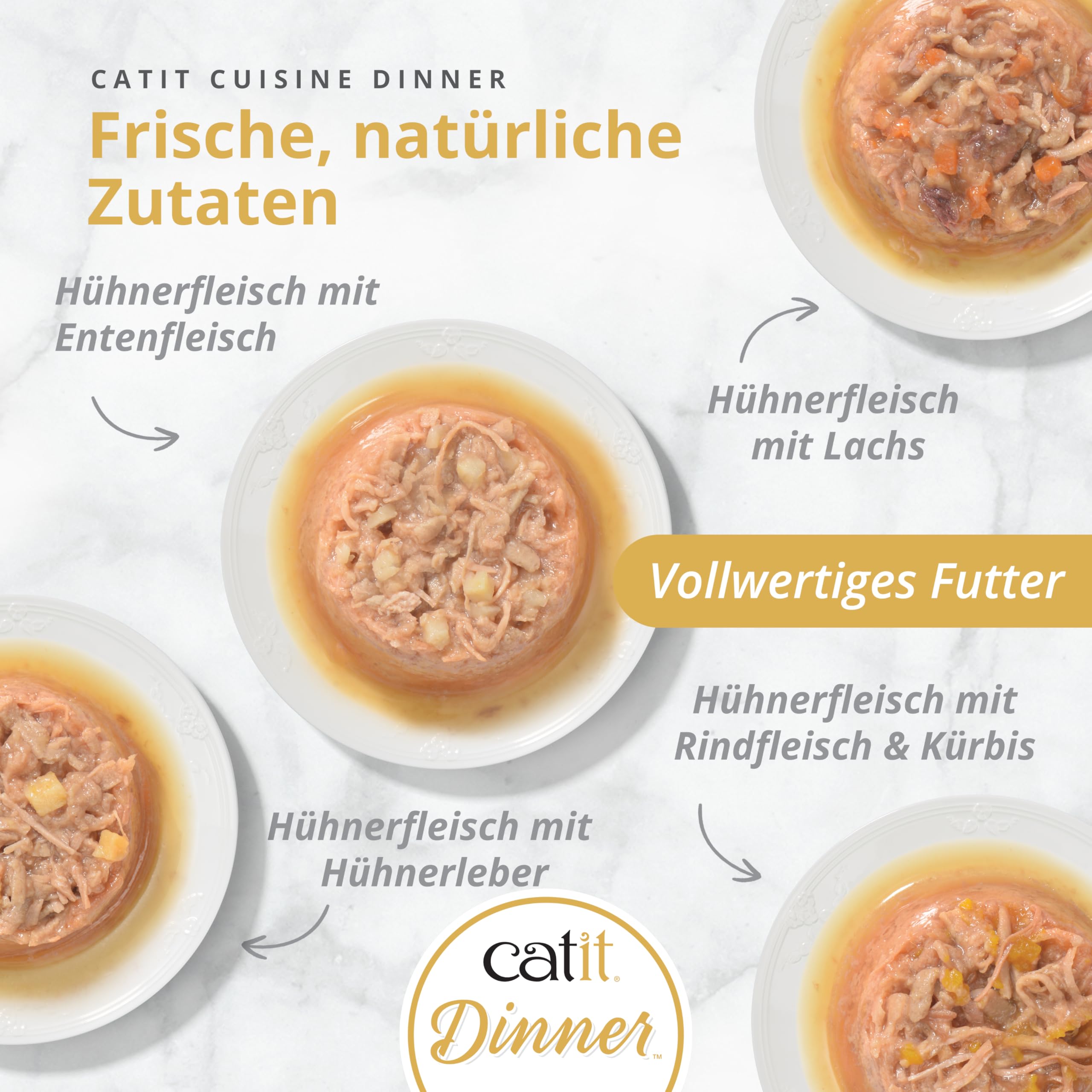 Catit Chicken Dinner douze variétés pour varier les plaisirs