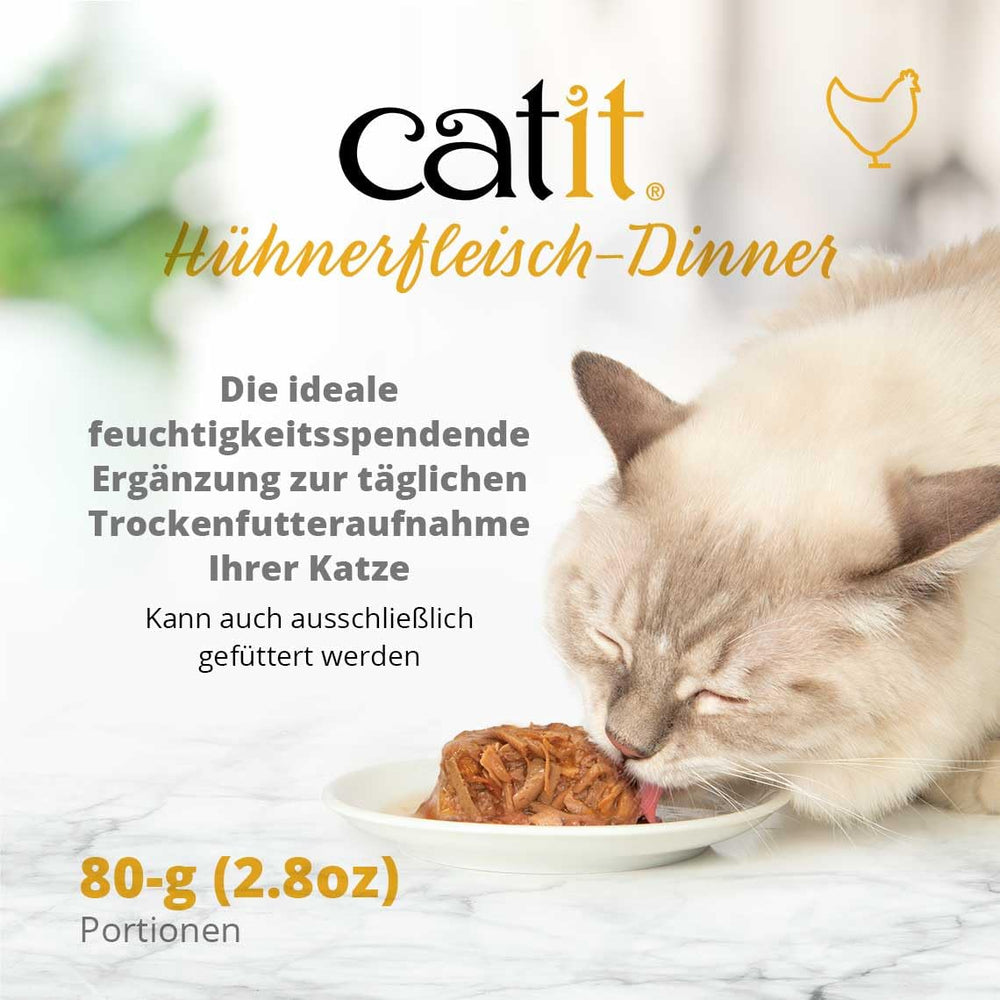 Catit Dîner prêt à servir, pratique et rapide.