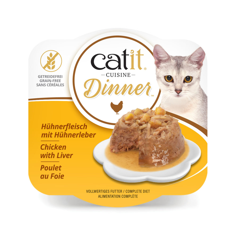 Catit Chicken Dinner, sauce onctueuse pour hydratation et appétit
