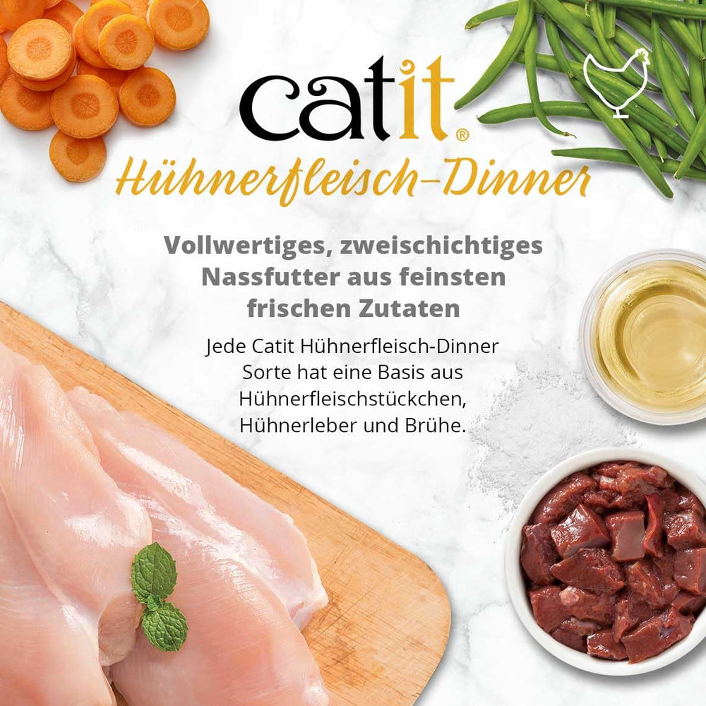 Catit Dîner hydratant, complément idéal à une alimentation sèche.