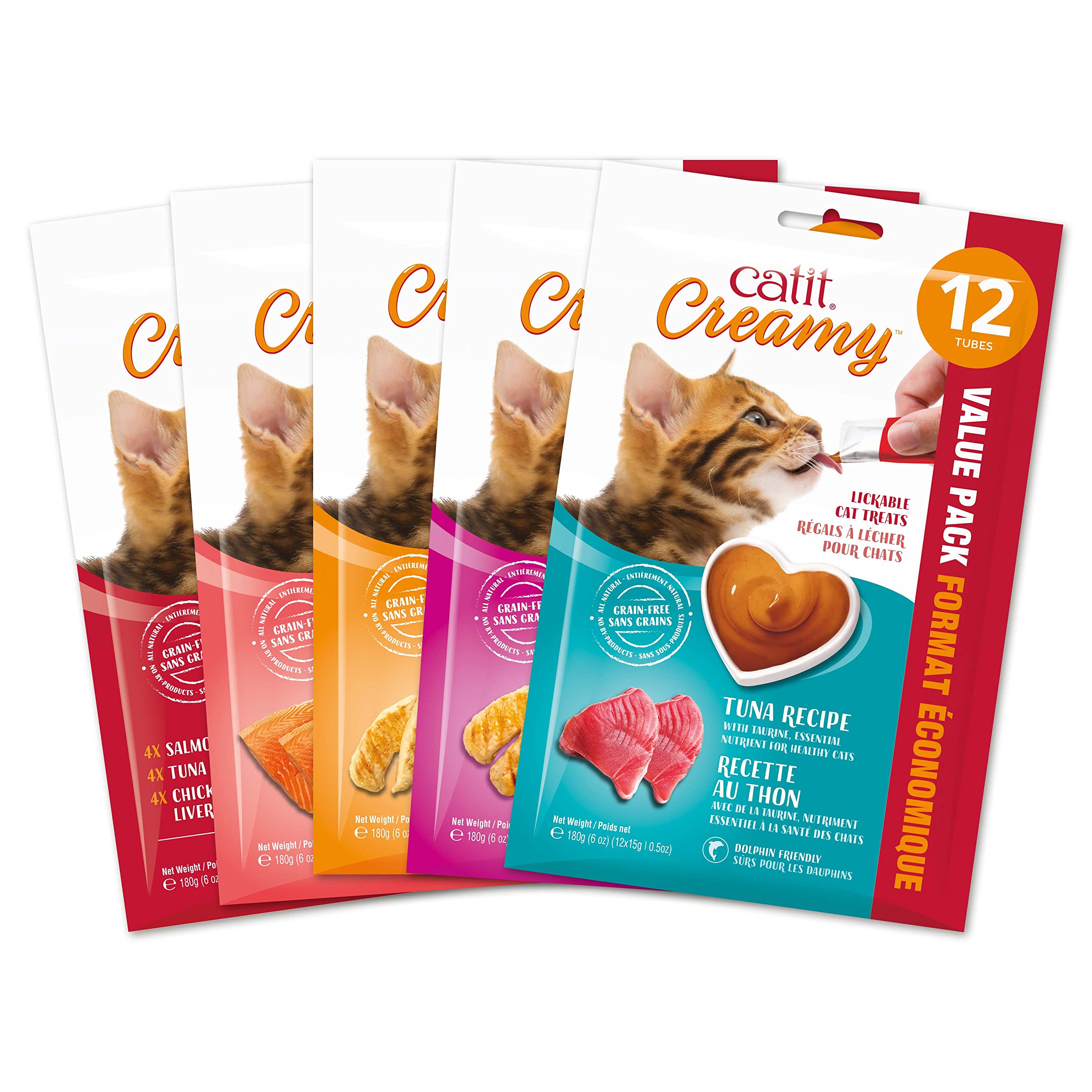 Catit Creamy : garniture sur croquettes pour diversifier les repas du chat