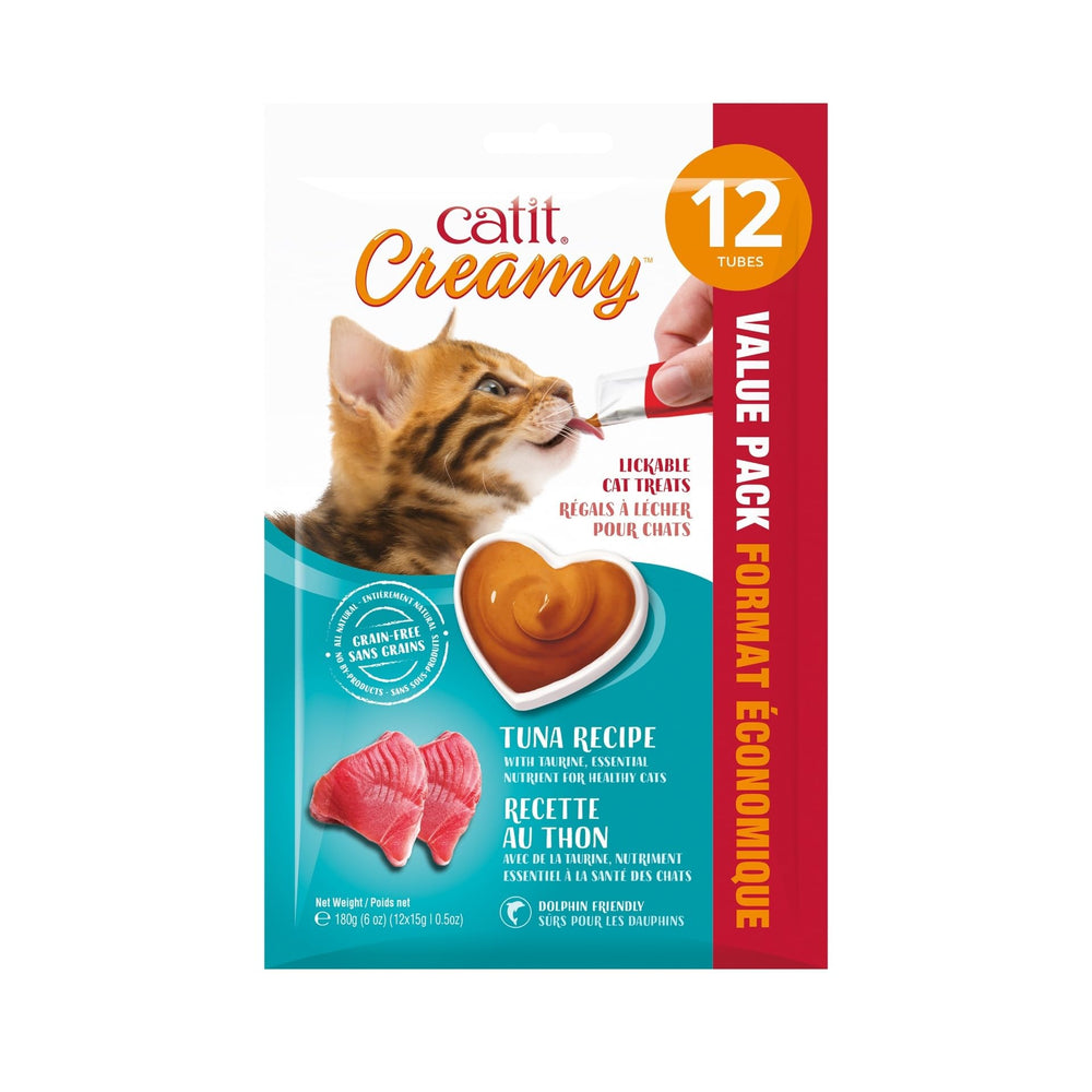 Catit Creamy ingrédients naturels, sans additifs artificiels.