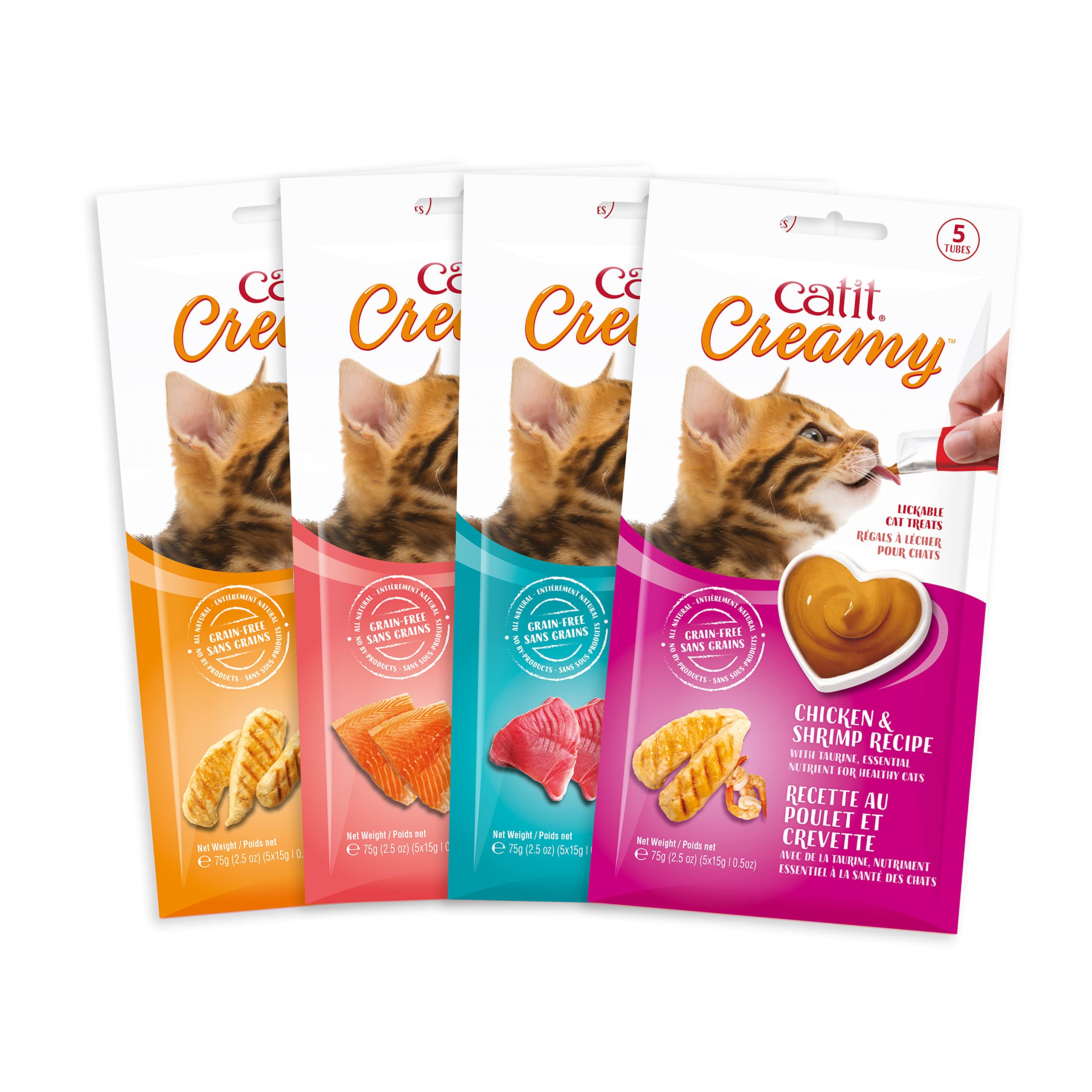 Catit Creamy tube pour une utilisation quotidienne simple et pratique.