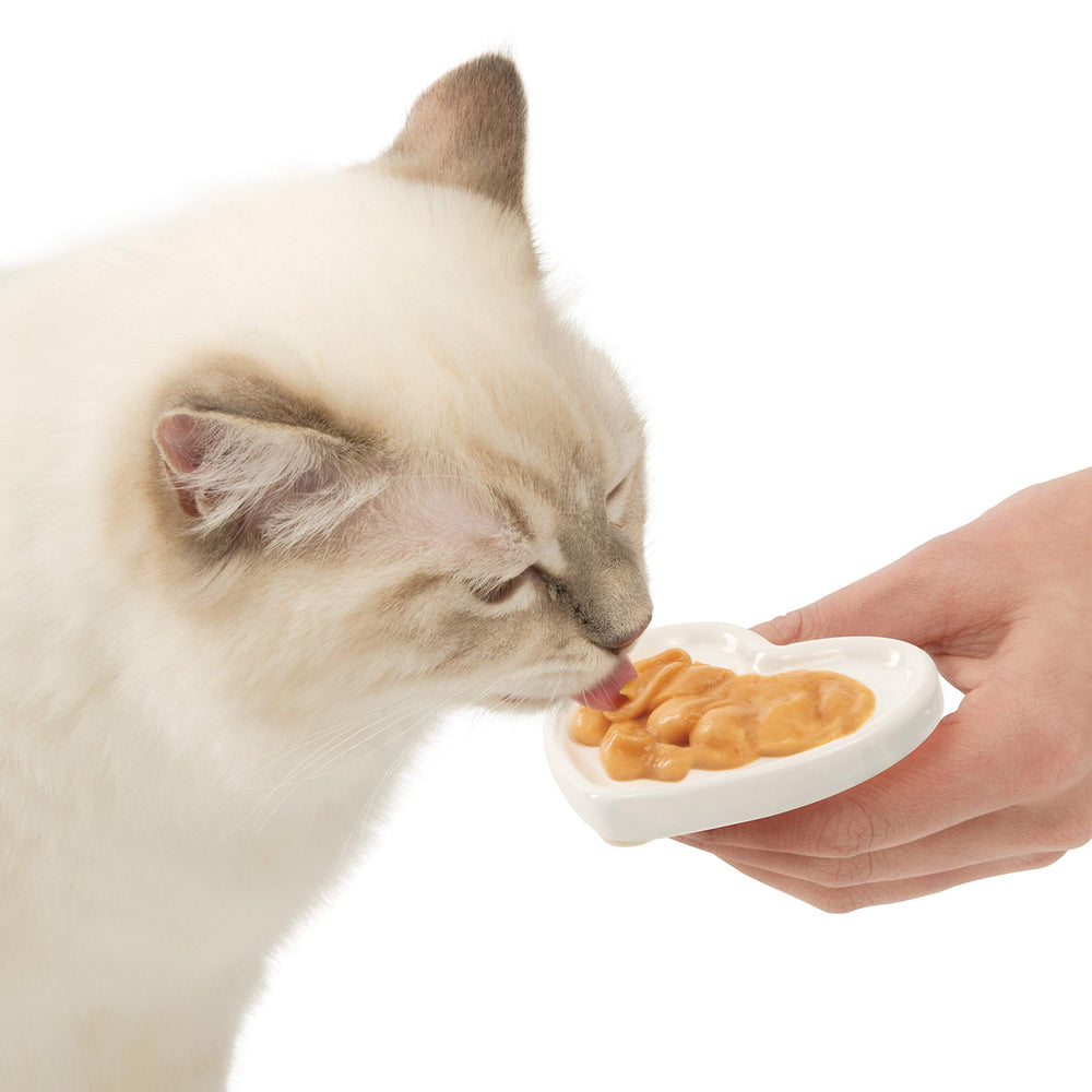 Catit Creamy utile pour varier l’alimentation du chat et le plaisir.