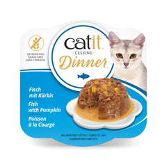 Catit Fish Dinner gravite onctueuse pour repas humide