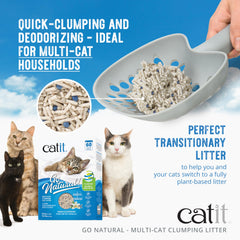 Catit Go Natural grumeaux-rapides: nettoyage rapide et sans effort.
