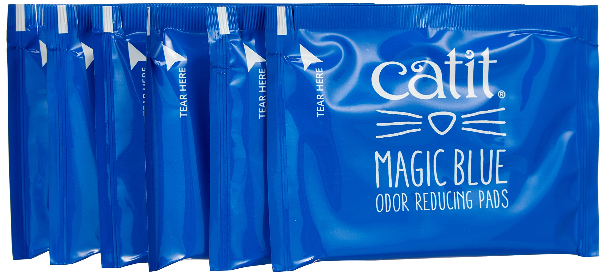 Catit Magic Blue compatibilite-boites-litiere: utilisation simple avec tous types de bacs