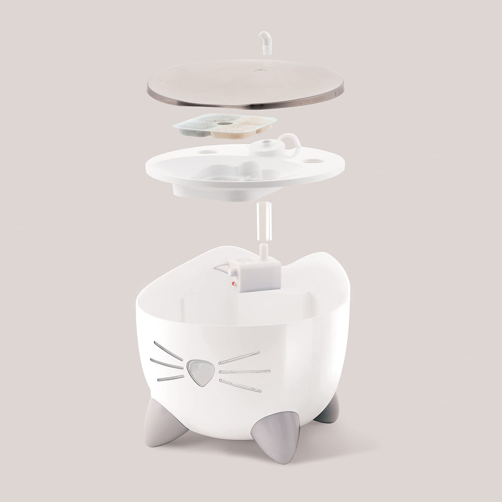 Catit PIXI haut bulles — surface à bulles stimulante.