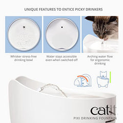 Catit PIXI nez lumineux indiquant le niveau d'eau.
