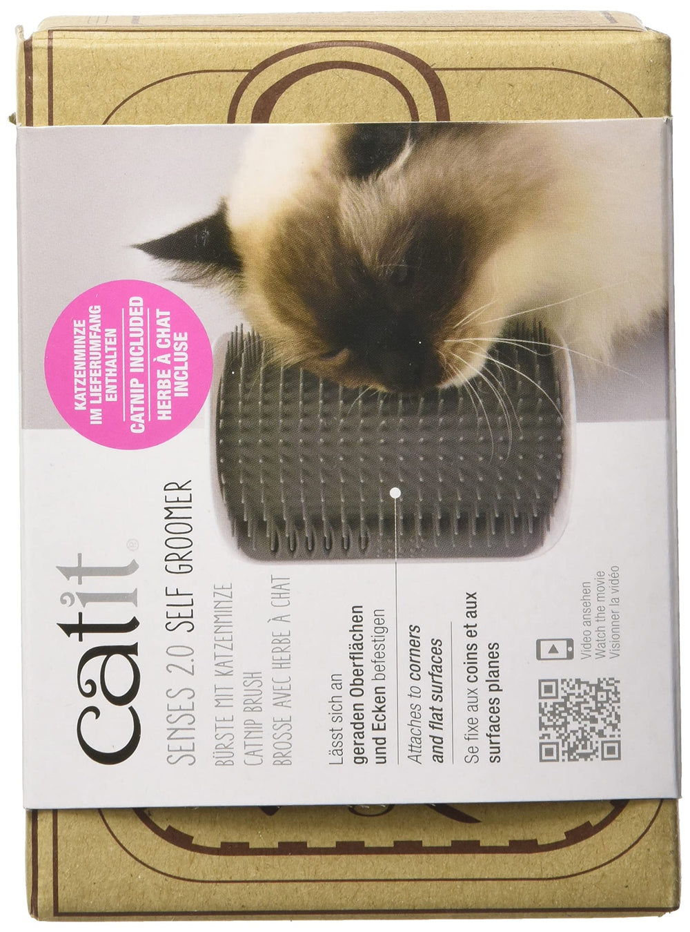Adhésifs et montage Catit Senses 2.0 faciles à installer.