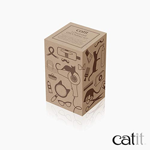 Catit Senses 2.0, design ergonomique et confort d’utilisation lors du toilettage.