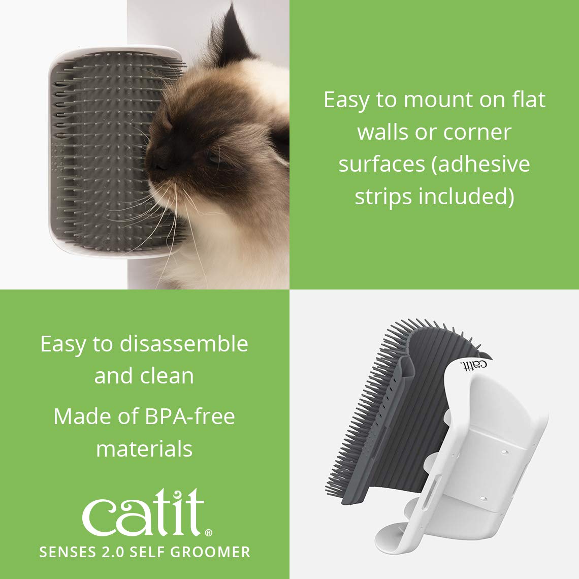 Support mural Catit Senses 2.0 pour montage en hauteur.