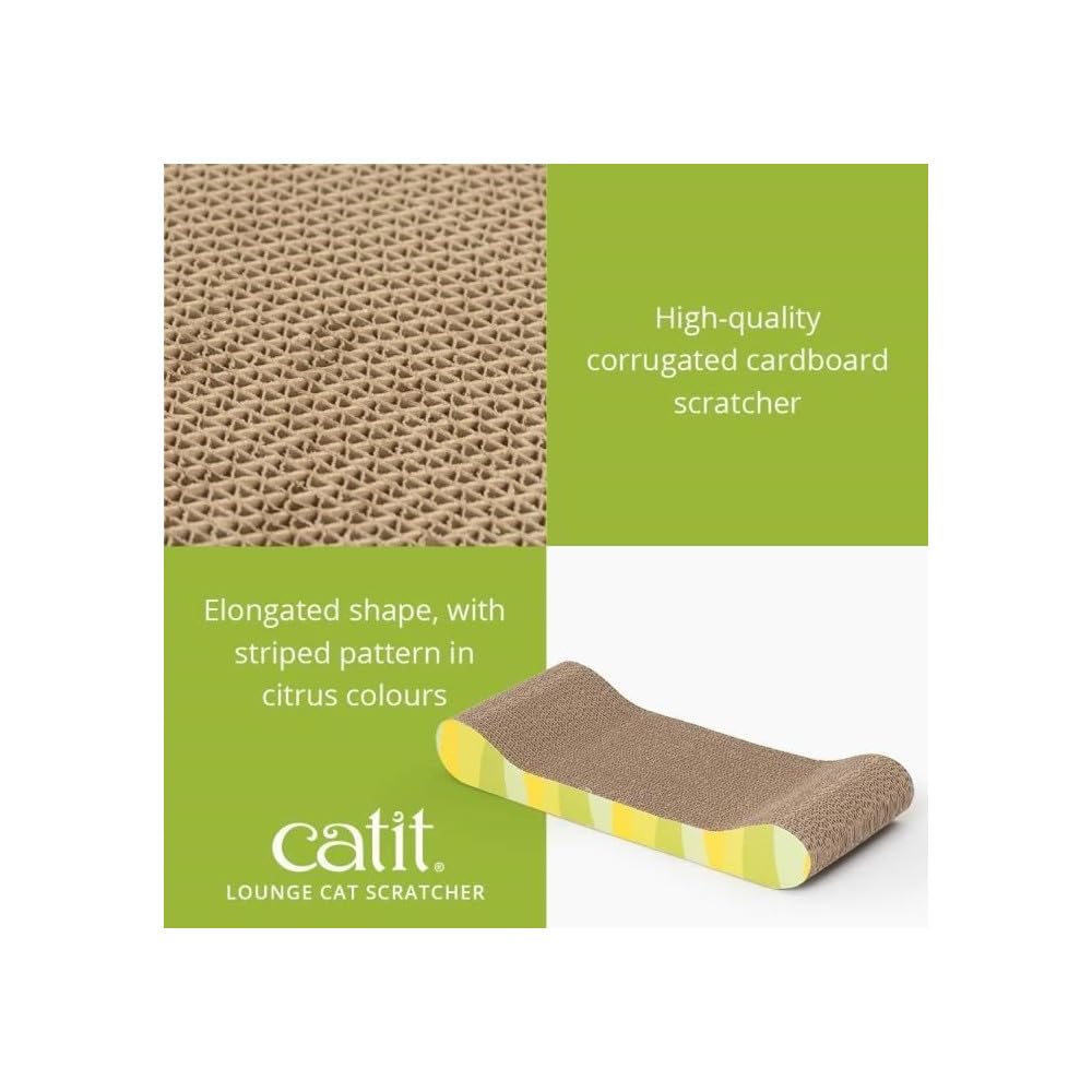 Catit Style Scratcher Protection-meubles offre un espace griffage sûr.