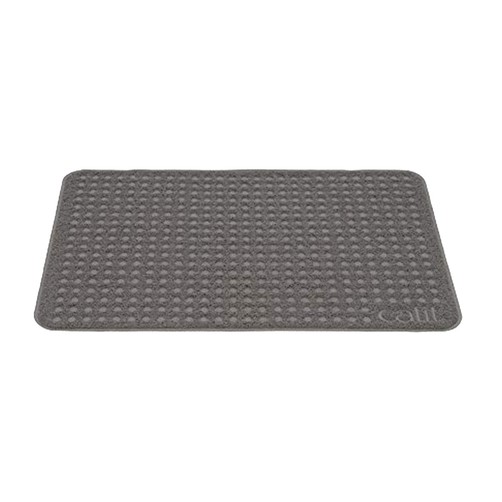 Catit tapis-litiere-grand : capture les grains et protège vos sols.