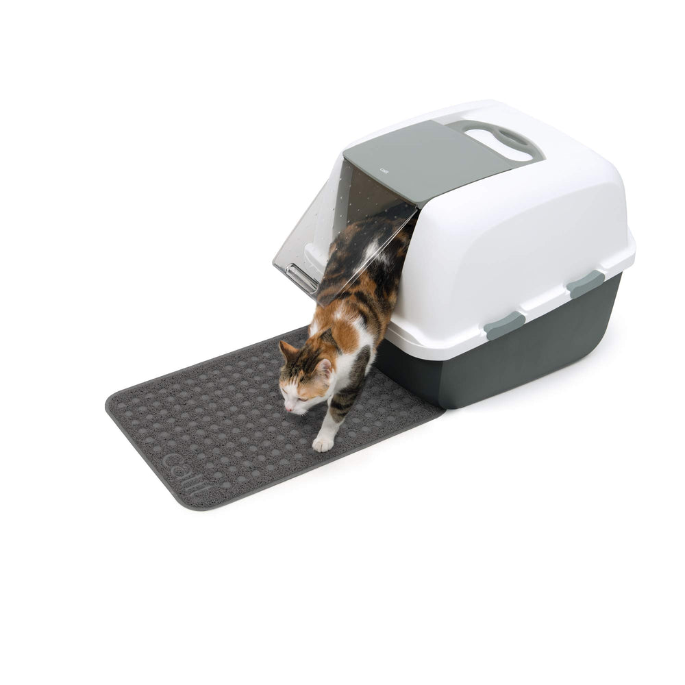 Catit tapis-litiere rectangle compact-petit: idéal pour petits espaces