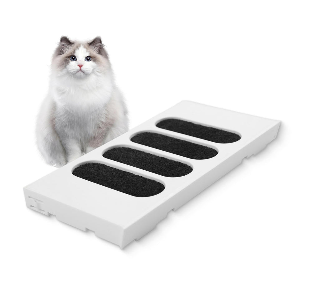 CATLINK Filtre Boîte pour Bac Litière Auto-nettoyant, réduction d'odeurs et entretien facile.