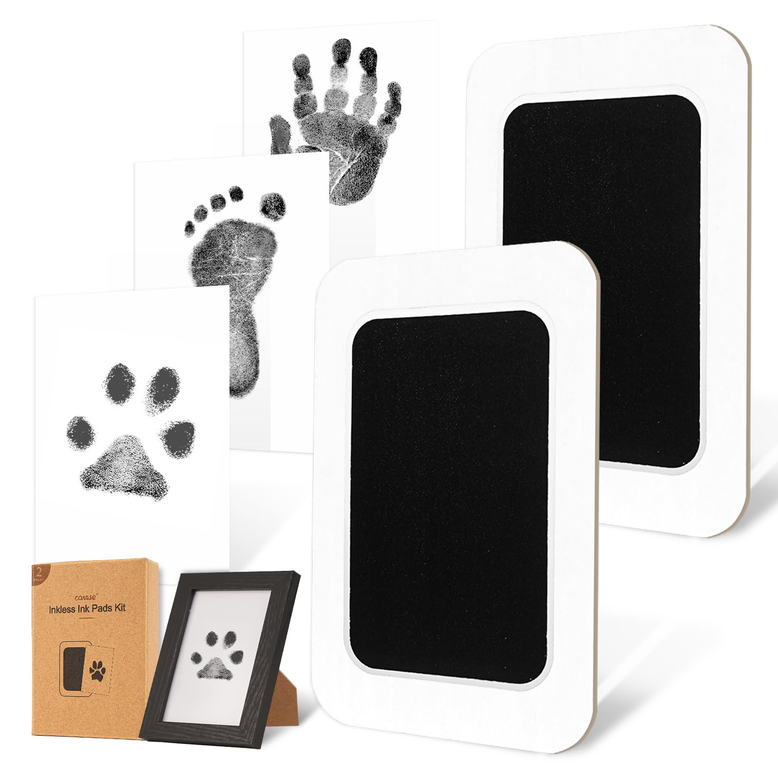 Catose empreinte sans encre patte chien, souvenir durable et propre