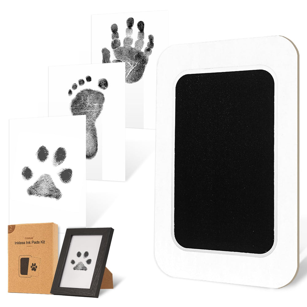 Kit Catose d empreinte sans encre: patte chien imprimée prête à afficher.