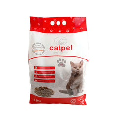Catpel litière en pellets de pin 11lb: absorbante et naturelle.