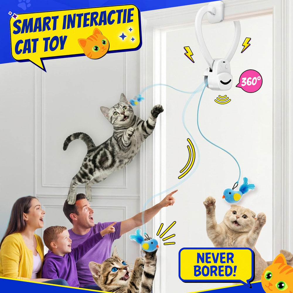 CATPICK souris jouet pour chat favorise la chasse et l'agilité