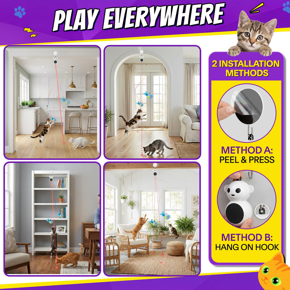 Catpick joy rechargeable par USB : jouet autonome prêt à l’emploi