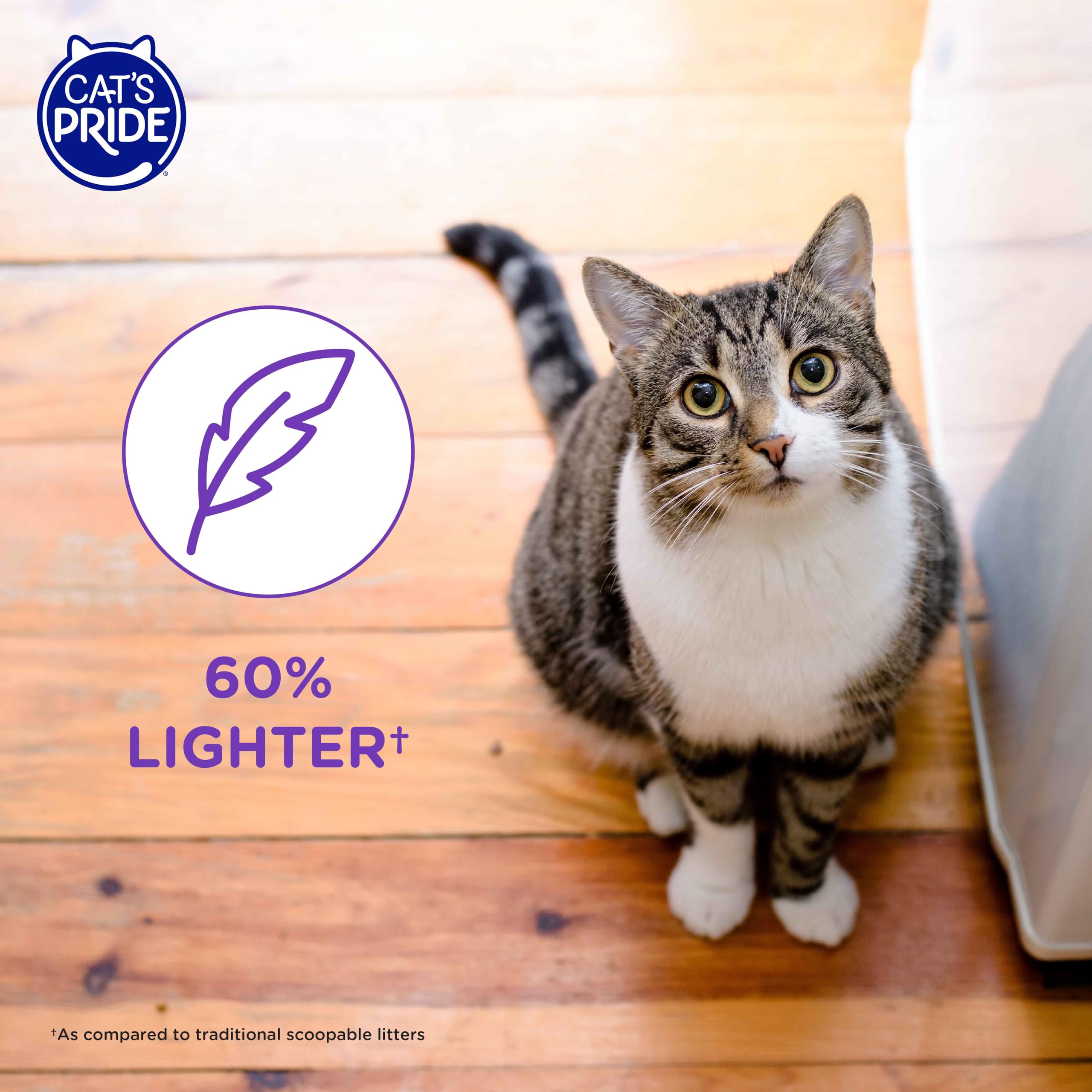 Cat's Pride litière cristaux micro: idéal pour chats sensibles et propriétaires exigeants.