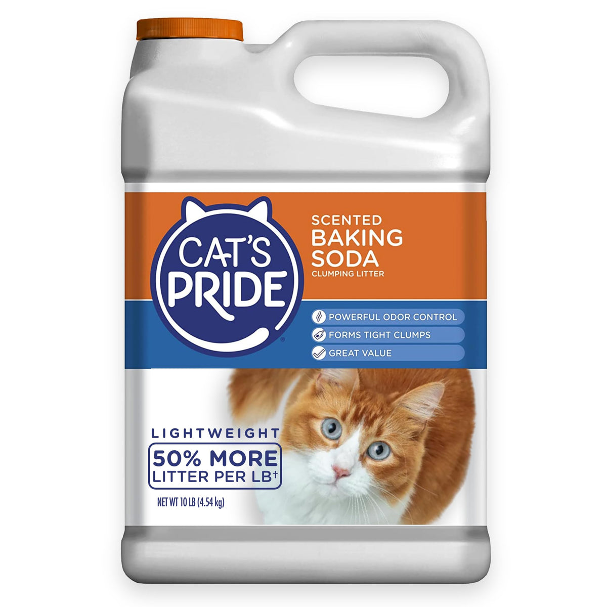 Cat's Pride - litière légère en emballage, pratique et économique.