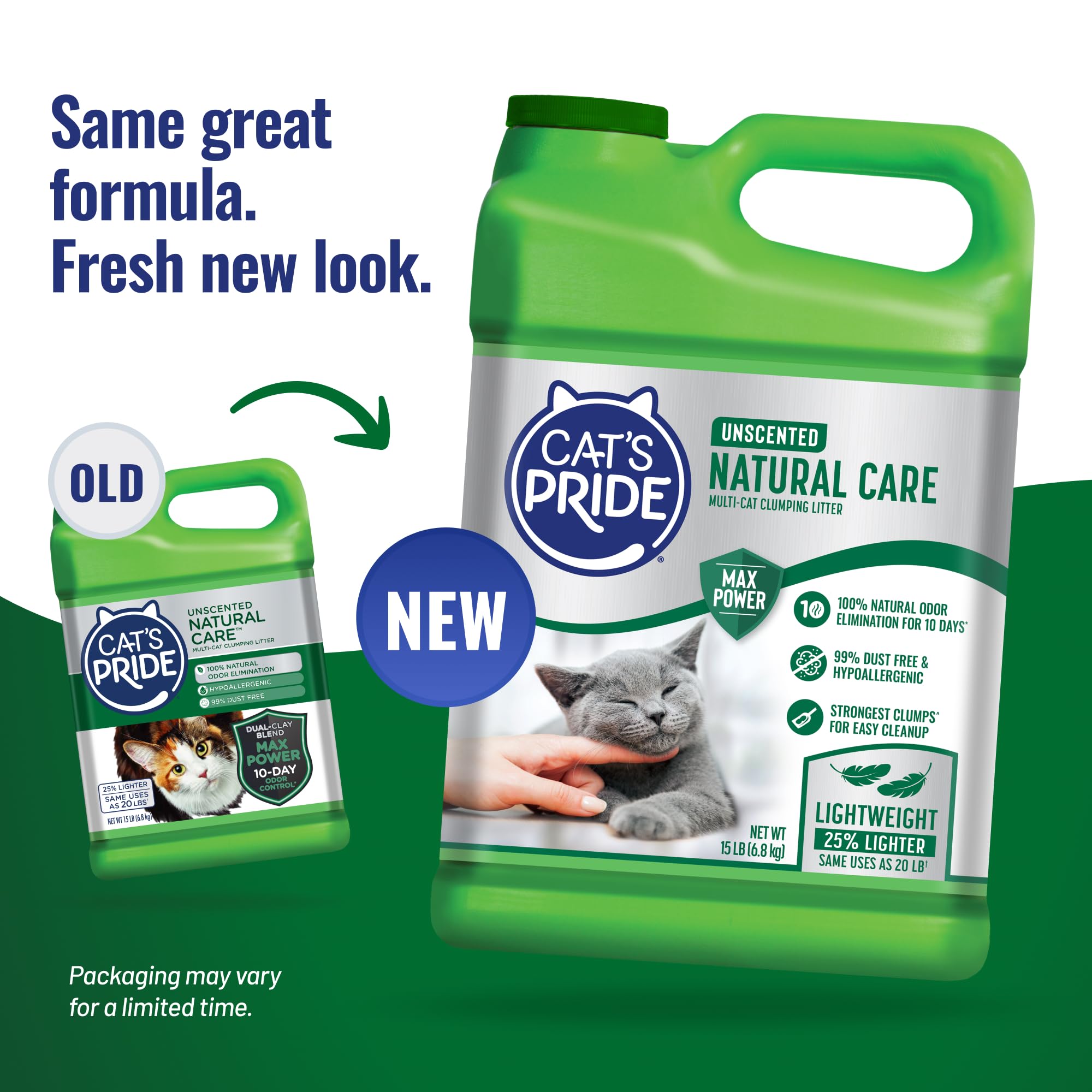 Cat's Pride Max Power – formule double argile pour contrôle renforcé