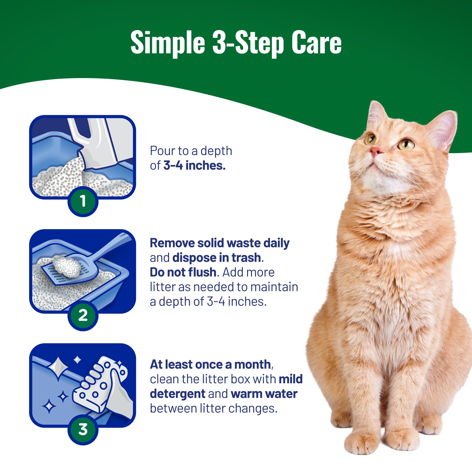Cat's Pride Max Power – litière multi-chats idéale pour foyers
