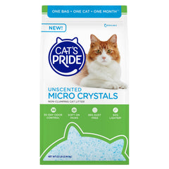 Cat’s Pride Micro Cristaux, absorption rapide et contrôle des odeurs dans votre litière