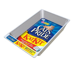 Cat's Pride Oil Dri C01660 – Pack de 5 bacs à litière jetables