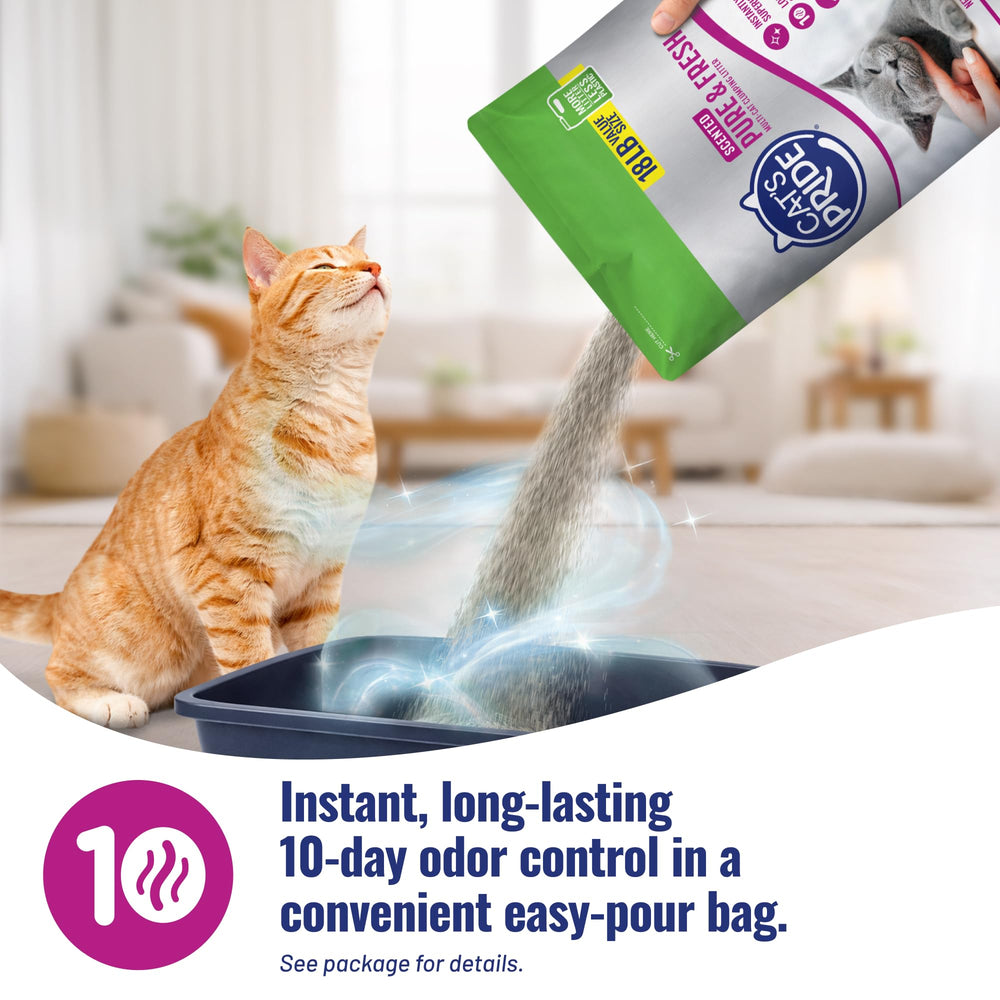 Cat's Pride Pure & Fresh donation pour animaux: soutien via le programme.