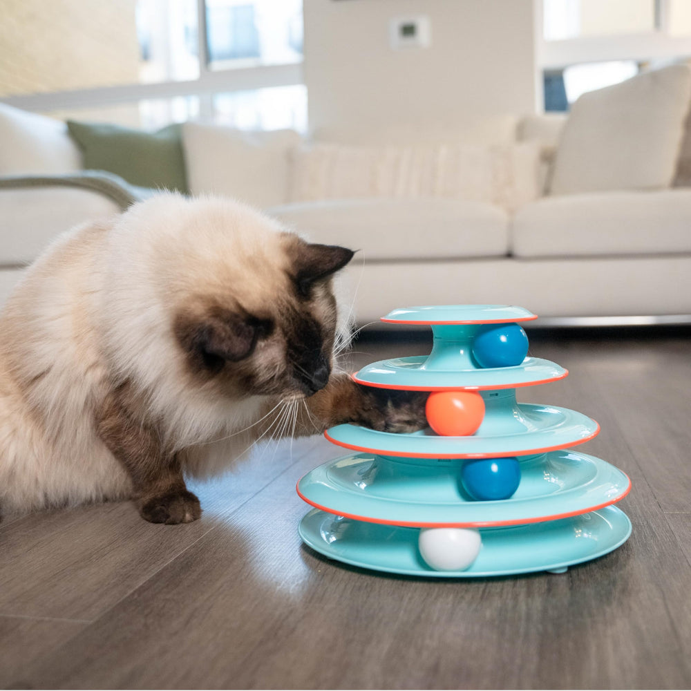 Catstages Chase Meowtain jouet interactif favorisant l’enrichissement félin