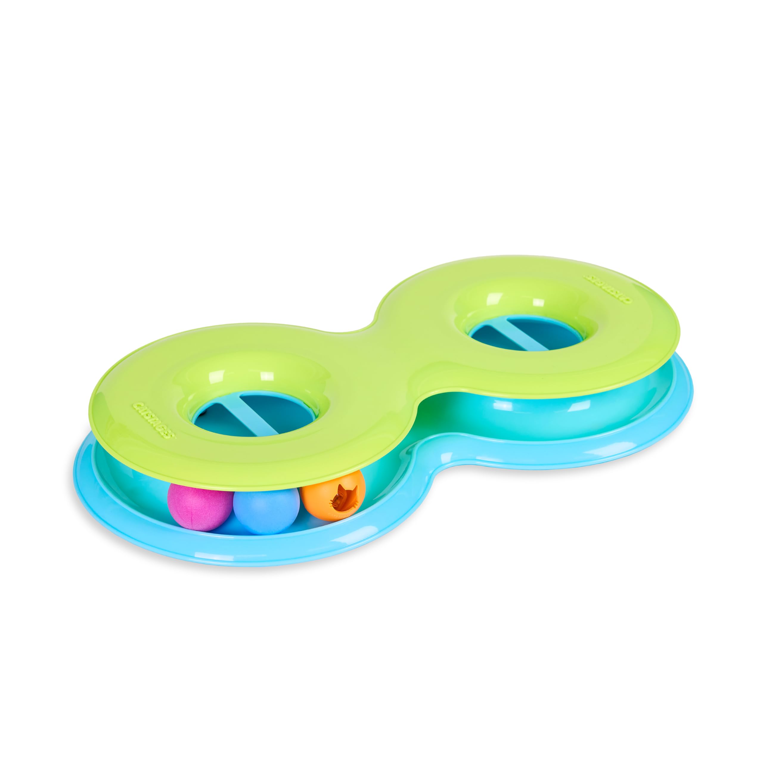 Catstages Infinity Ball Track: piste en huit pour divertir et stimuler l'agilité du chat.