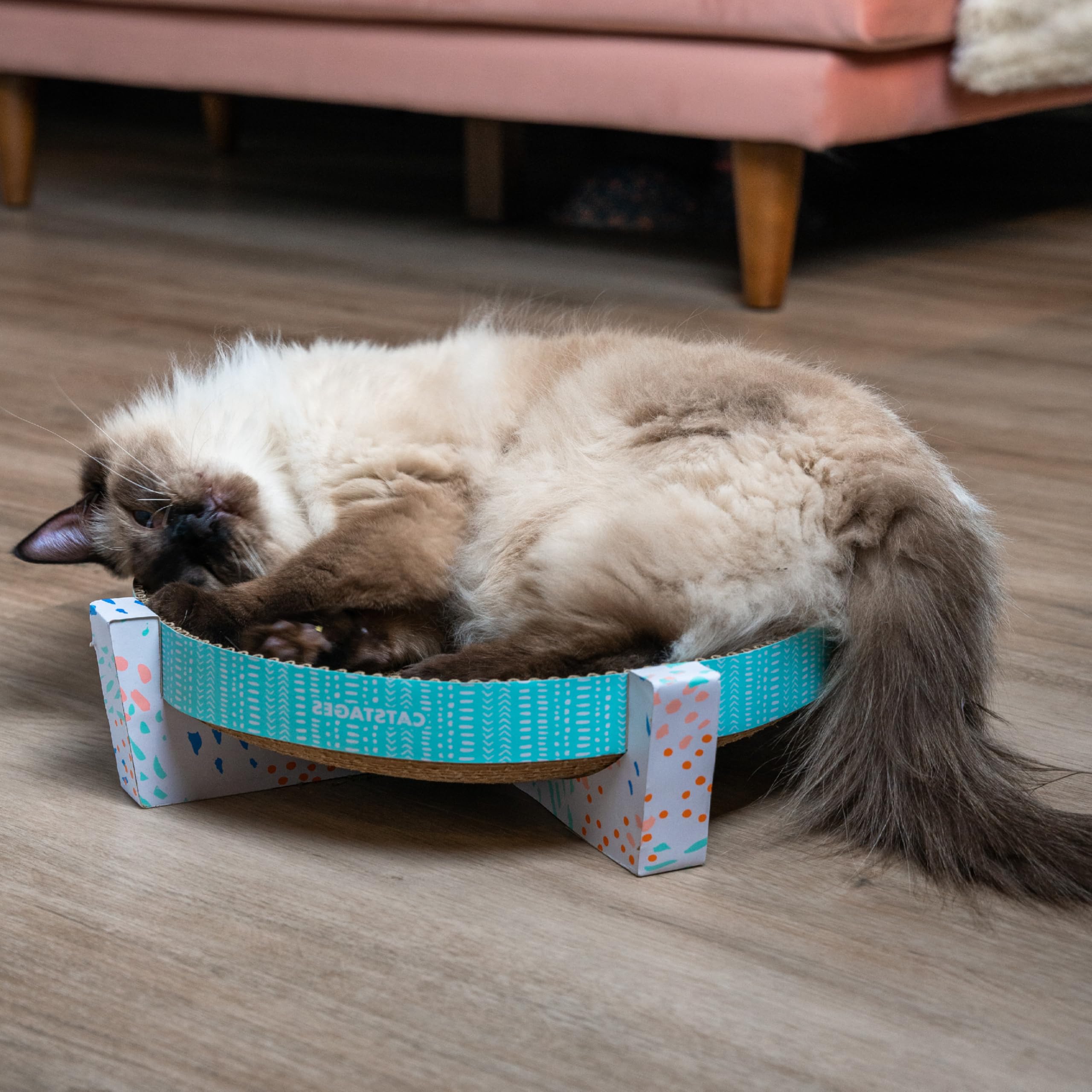 Catstages Scratch, Snuggle & Rest – produit léger et robuste pour l’intérieur.