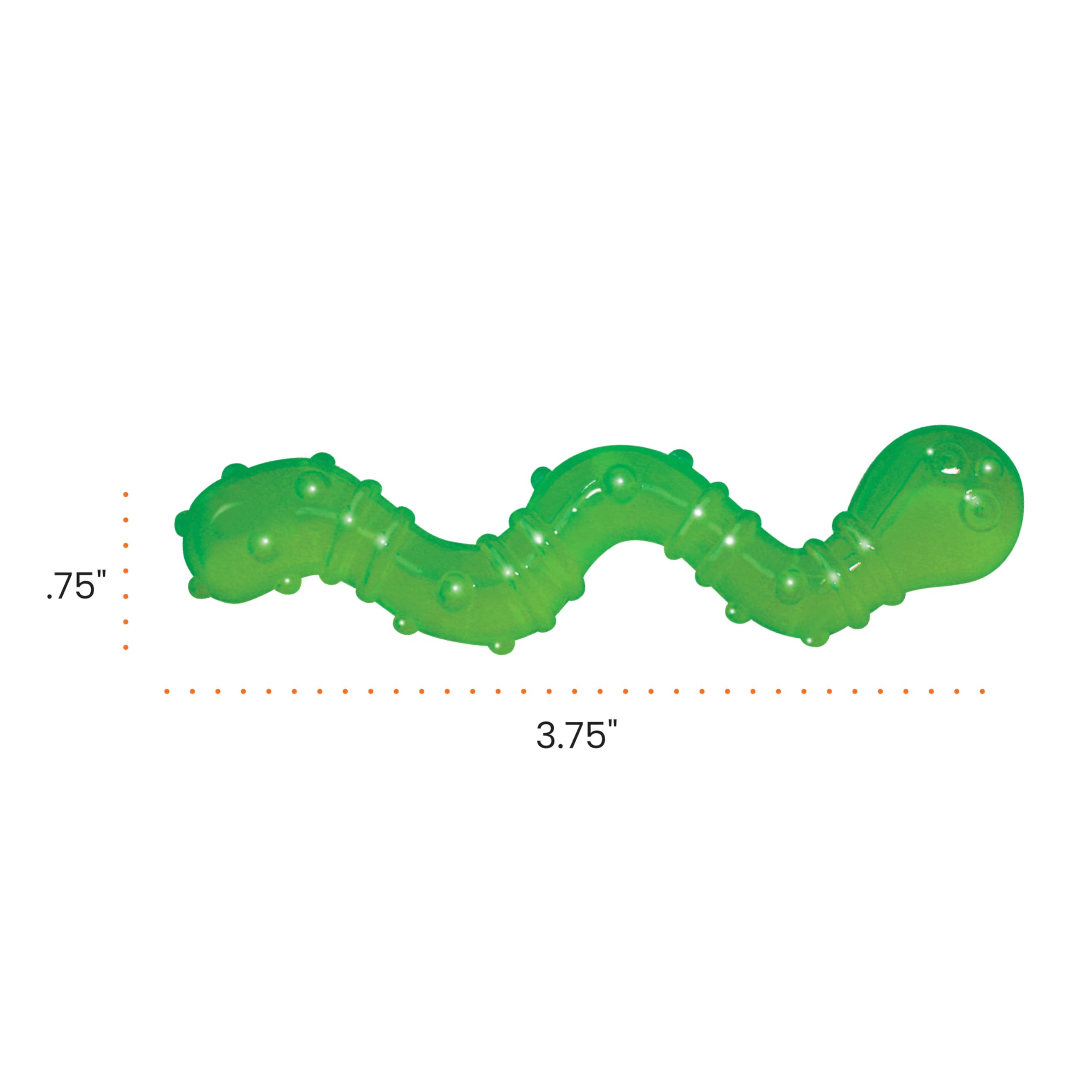 Catstages Orkakat Wiggle Worm – catnip aromatique pour un jeu sensoriel et stimulant.