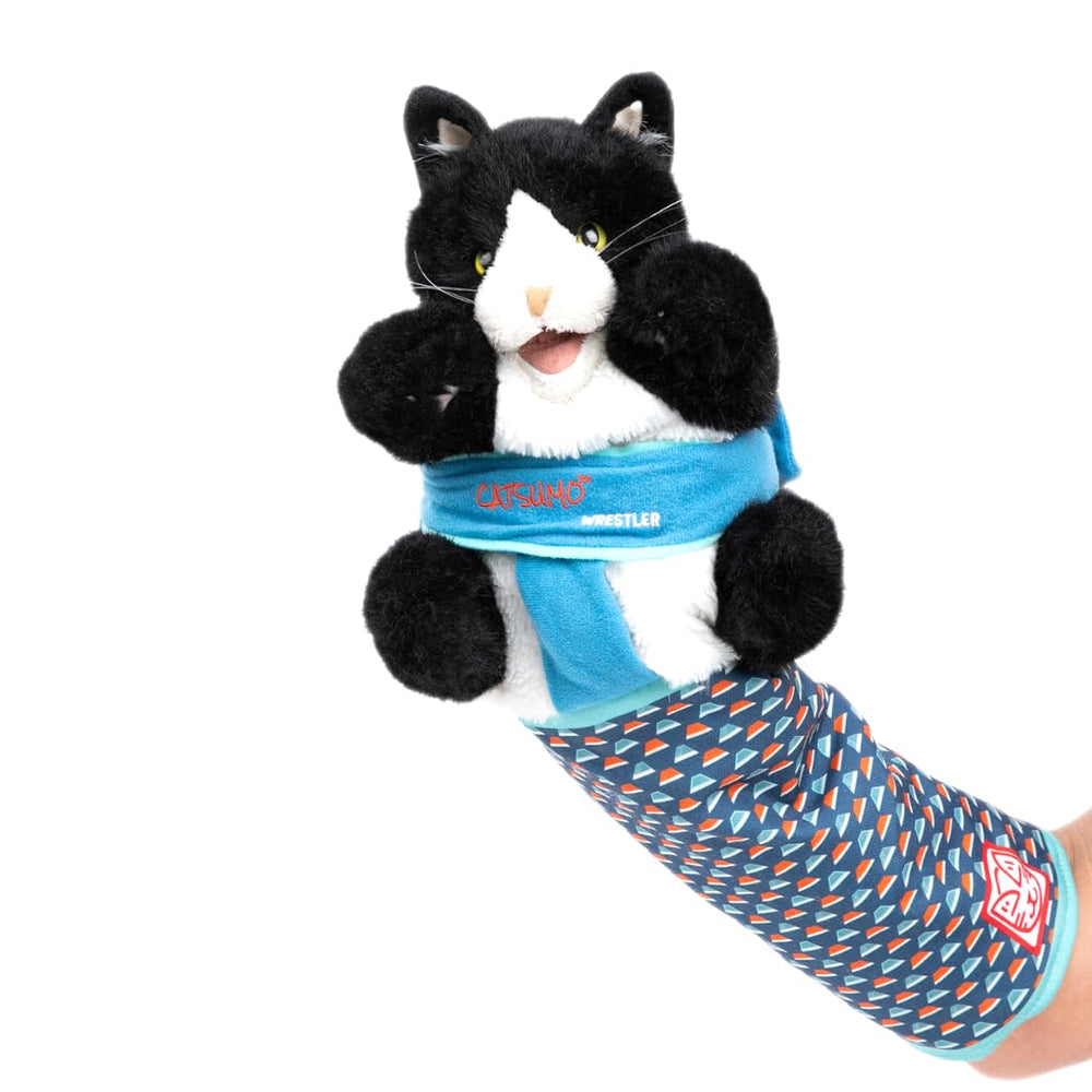 Gant wrestling cat interactif Catsumo, activité stimulante pour le chat.
