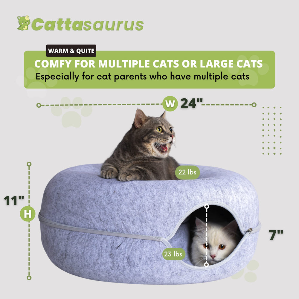Cattasaurus Peekaboo-couleur-bleu: option apaisante pour l'espace de repos.