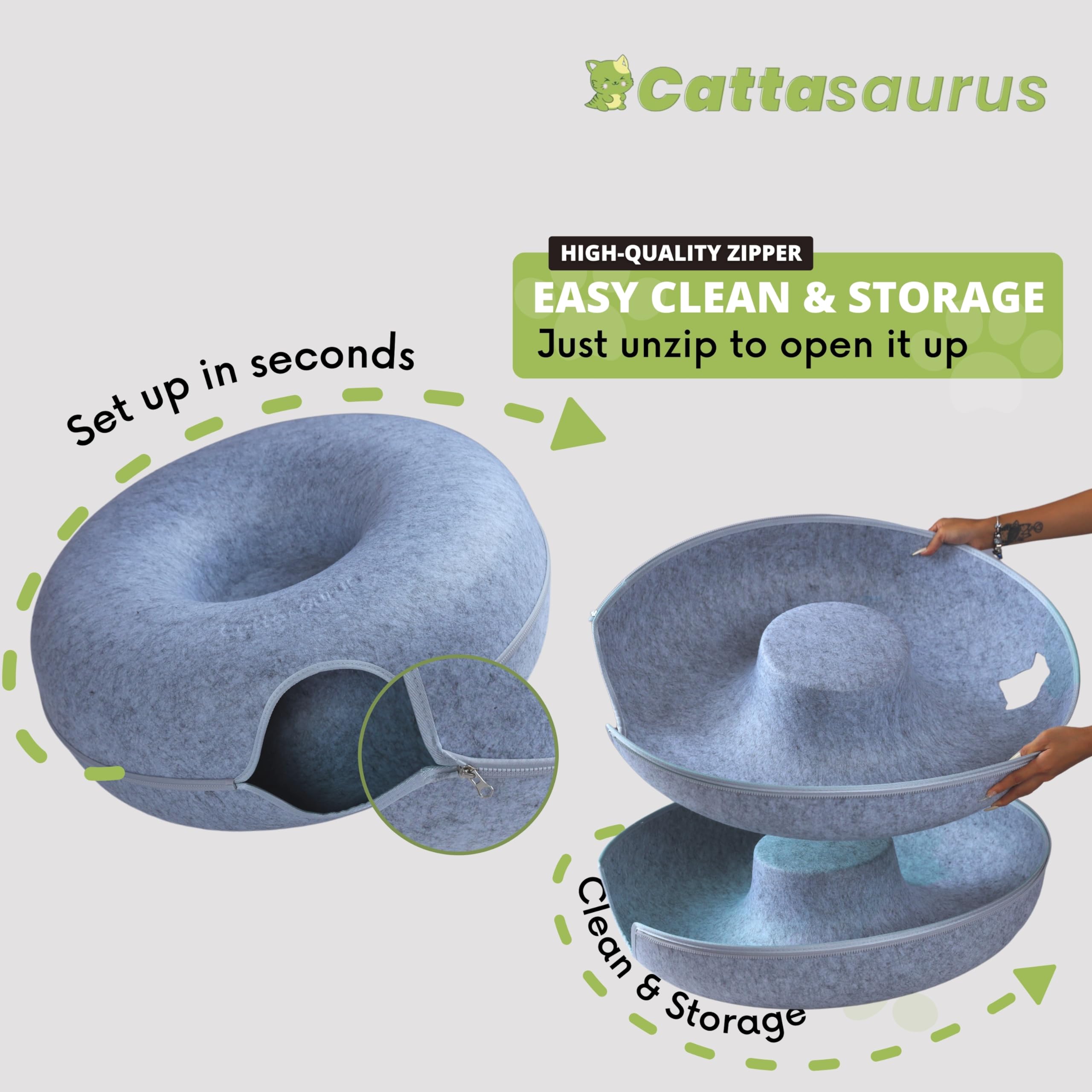 Cattasaurus Peekaboo design-moderne s'adapte à votre intérieur.