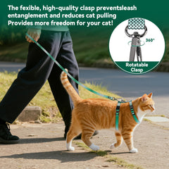 Harnais Cattooll avec boucle rapide ABS pour enfiler rapidement.