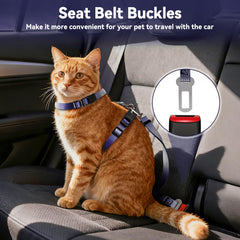 Harnais Cattooll avec boucle rapide ABS, facile à enfiler.