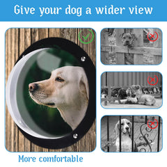 CAWUWE vue extérieure pour chats et chiens, stimuler l'observation en sécurité