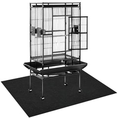 CebraBounze tapis-cage-oiseau-grande: absorption rapide et protection du sol.