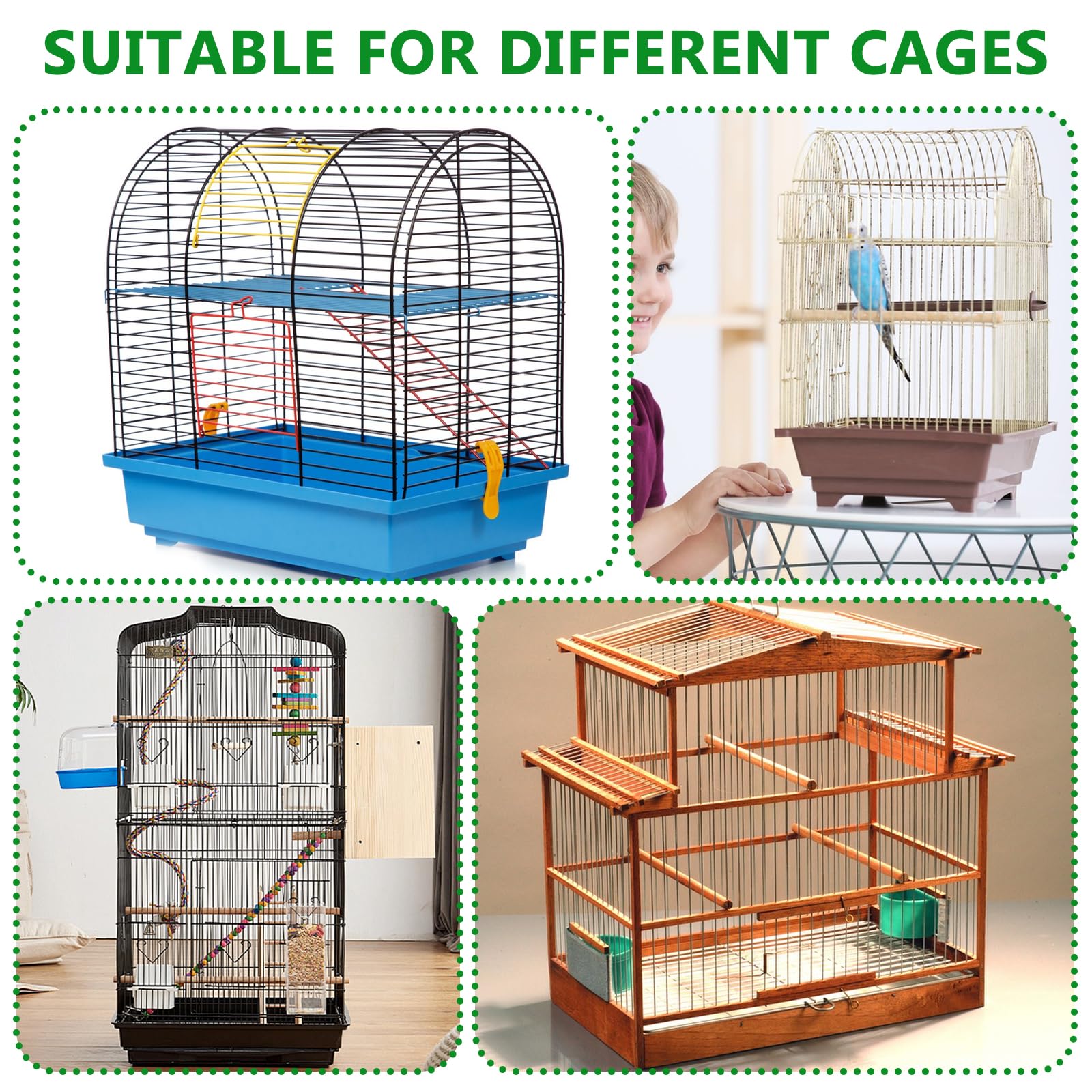 CebraBounze tapis-cage-oiseau-grande: utilisation polyvalente à domicile.