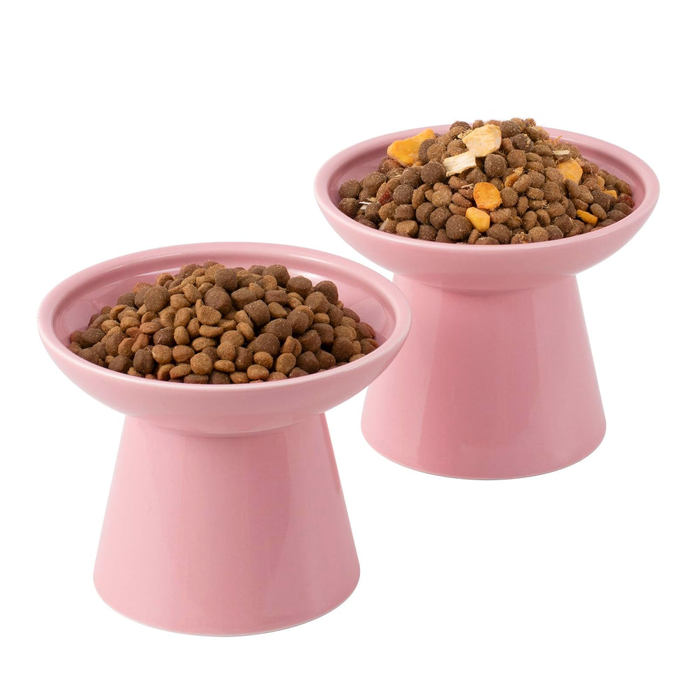 Bol CEEFU élévé et large pour chat, accès facile à la nourriture.