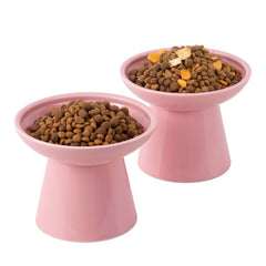 Bol CEEFU élévé et large pour chat, accès facile à la nourriture.