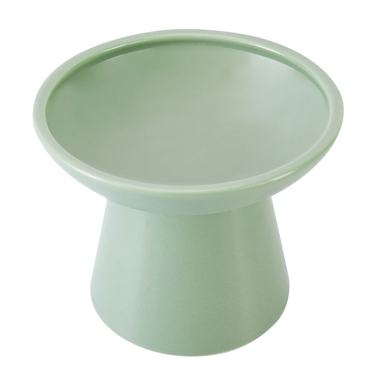 CEEFU bol chat céramique élevé, vert sauge moderne s'intègre à votre intérieur.